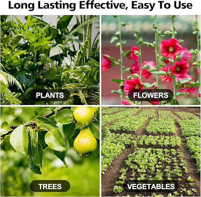 20 Pack Deer Repellent, Rabbit Repellent, Deer Deterrent, Powerful Deer Repellent Outdoor for Plants, Rabbit Repellant for Garden, Deers Repellent for Outdoor Tree Yard, Safe for Deer and Plants