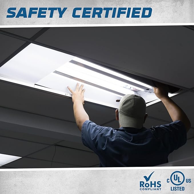 OHLECTRIC (2 Pack Replacement for Keystone KTEB-114-1-TP-FC-MB 1 Lamp T5 Electronic Fluorescent Ballast | 14 Watt, 120V Input with Rapid Start | Finger Case with Mounting Bracket, UL Listed