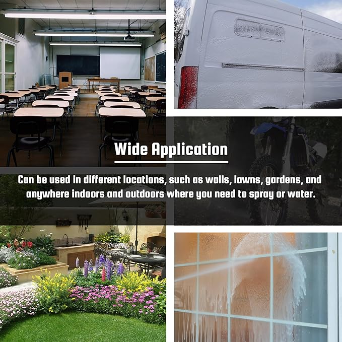 2L (0.5 Gallon) Handheld ULV Fogger Machine, Portable Fogger Sprayer Machine Hand Held Atomizer Ultra Low Volume Sprayer for Home Indoor and Outdoor Use