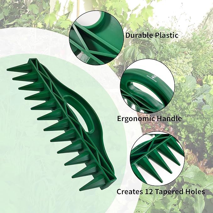 Seeding Square, Seeding Circle and The Row Seeder - All Seed Spacers in one Bundle