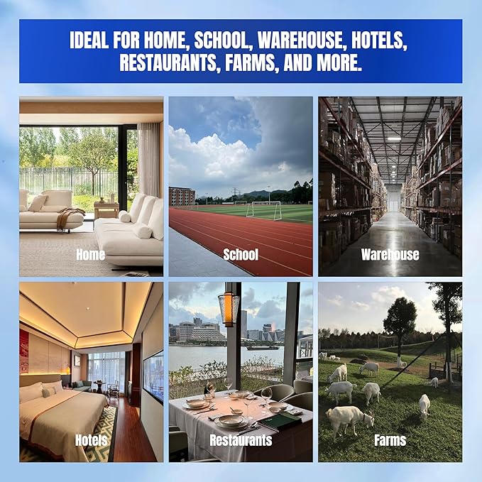 4.5L Electric ULV Fogger Sprayer 1.2 Gallon Portable Cold Mist Machine Spraying 30ft Spray Distance for Home, Yard, Garden, Patio, and Large Indoor Outdoor Spaces, 1 Pack