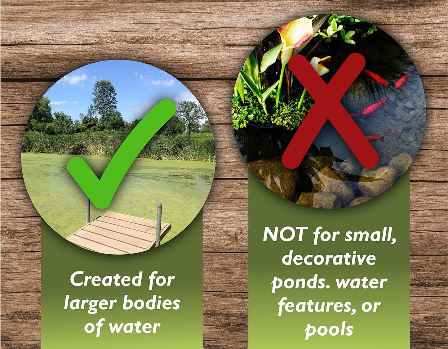 Crystal Plex - Lake and Pond Algaecide Treatment - Liquid Copper Algaecide Kills and Prevents Various Types of Algae (Planktonic, Filamentous, Chara) - 1 Gallon Treats up to 1 Acre