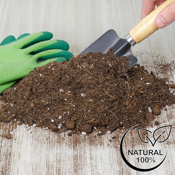 Monstera Houseplant Potting Soil Mix (4 Quarts), Custom Blend for Growing and Repotting