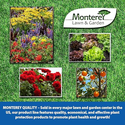 Monterey Horticultural Oil Fungicide, Insecticide, & Miticide Concentrate, 32 Ounces