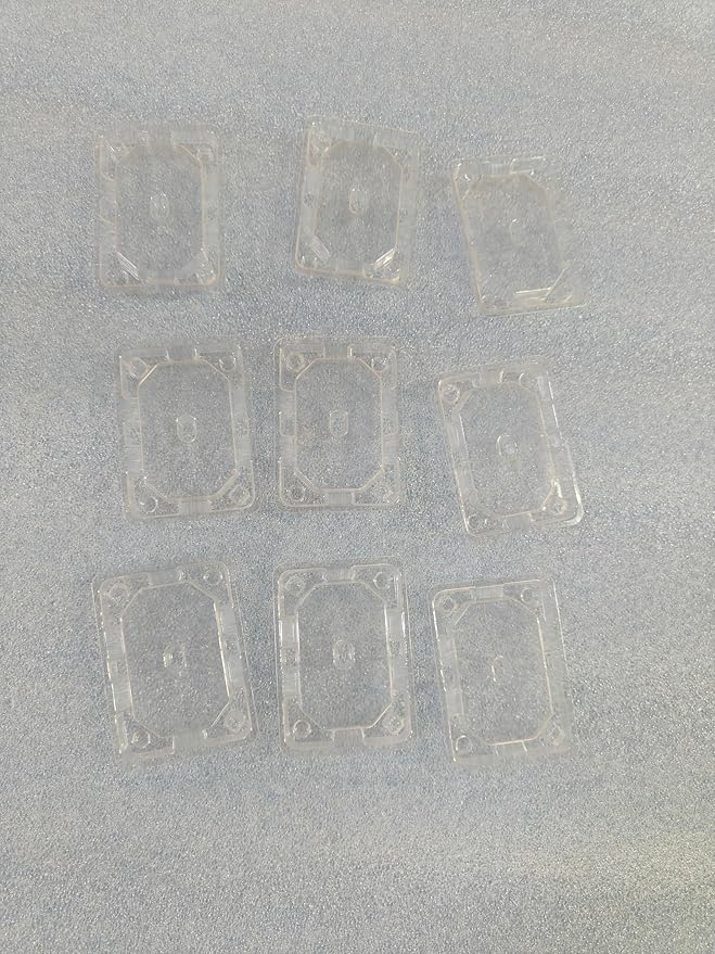 Qualirey 8 Set Ant Bait Stations Reusable (Bait NOT Included), Multi Surface Ant Killer Trap for Home, Control for Indoor and Outdoor Use, Roach Station for Common Household (Large)