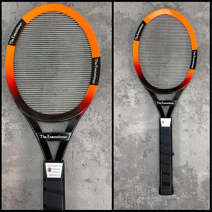 The Executioner Fly Killer Mosquito Swatter Racket Wasp Bug Zapper Indoor Outdoor Over 50cm Long