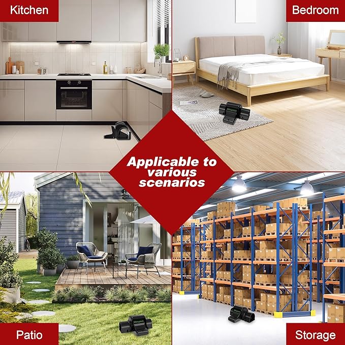 Reusable Rat & Chipmunk Traps, Prevents Accidental Triggering Mouse Trap, Tunnel Dual-Entry Squirrel Trap for Big Rats, Large Efficient Capture Device, Snap Traps for Humane Capture