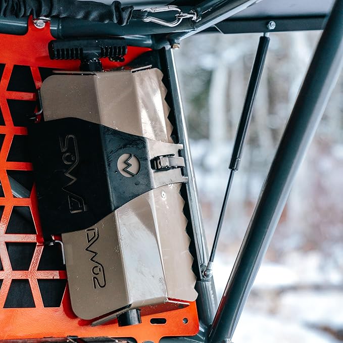 DMOS Stealth Shovel - Lightweight, Heavy-Duty Aluminum Sand & Snow Shovel with Extendable & Collapsible Handle for Camping, Overlanding, Survival, & Off-Road Use - Flat Dark Earth - Regular