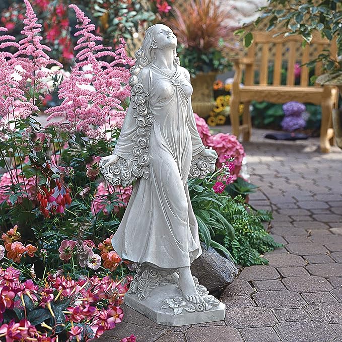 Design Toscano Flora: Divine Patroness of Gardens Statue