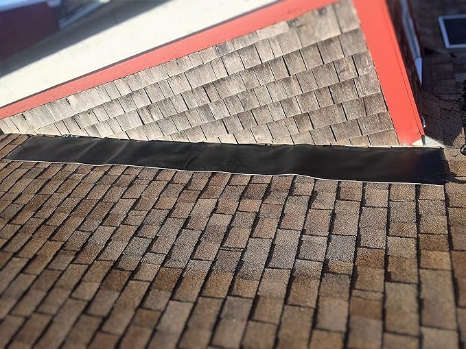 RHS Snow Melting System - Roof and Valley Heater - Snow and Ice Melting Mats - Ice Dam Prevention - Color Black - American Made - Melts 2 Inches of Snow per Hour (10' ft. x 13" in.)