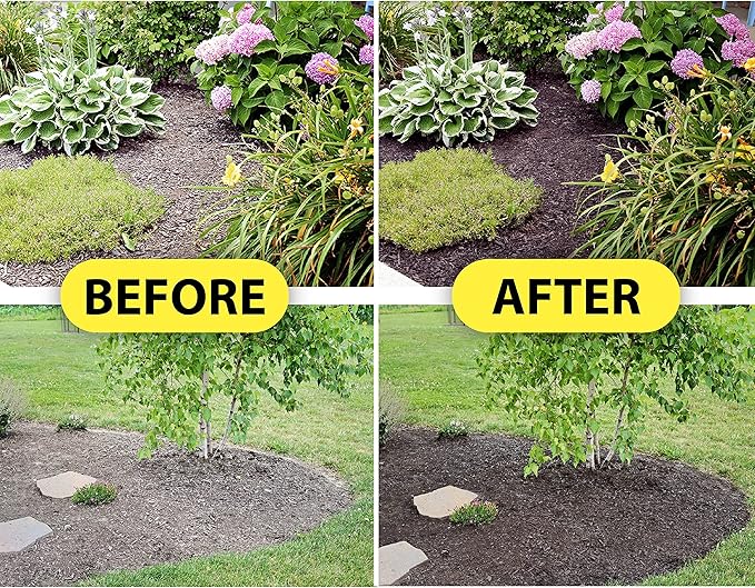 Red Mulch Color Concentrate - Quart - Treats 2,800 Sq. Ft. - Deep Burgundy Red Mulch Dye Spray