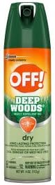 OFF! Deep Woods Insect Spray VIII Dry 4 Ounce (Pack of 12)