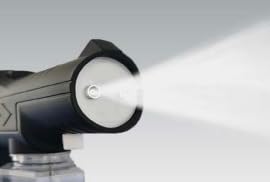 PermaSafe, Cordless PES-1025 Professional Handheld Electrostatic Fogger, Rechargeable Battery Powered ULV Fogger with 360° Coverage Technology, Adjustable Flow Rate & 10oz Tank