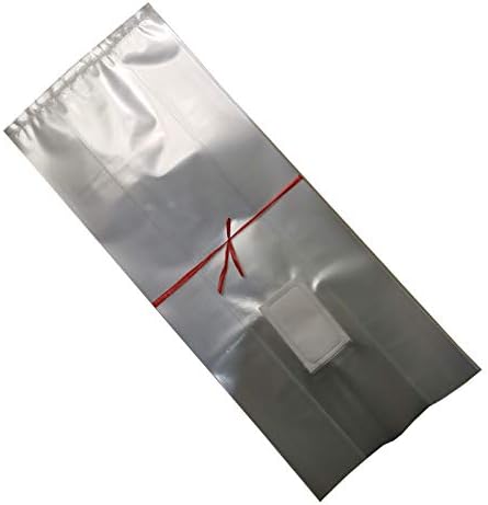 SUCOHANS Mushroom Grow Bags XLS Extra Large Size 10'' x 5.5'' x 24'' /Sealable Spawn/Myco Bags with 0.5 Micron Filter Designed for Mushroom Cultivation Growing (20)