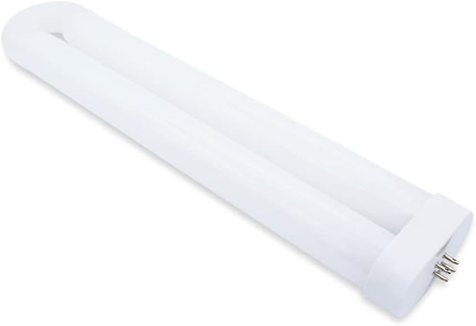 lumenivo Bug Zapper Bulb Replacement for Stinger/DEJAY B8080-4 50 W Stinger Bug Zapper Replacement Bulb with G10Q-4 4 Pin Square Base - T1, FUL50T10/BL Bug Zapper Bulb - 1 Pack