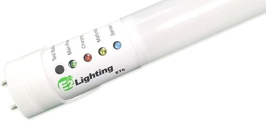 LED Emergency T8 Tube, 2FT-9W, with Integrated Battery Backup (4000K)