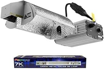 UltraGrow – 1000W eFlex HID DE Grow System, Dimmable Ballast, Controller Port with MH 1000W Bulb for Indoor Growing