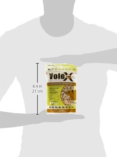 VoleX - Effective Against All Species of Voles. Safe for Use Around People, Pets, Livestock, and Wildlife