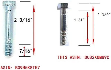 replace 303160355 for Ariens 5/16th Deluxe Snow Blower Shear Bolt 1.31" Length (10 PCS)