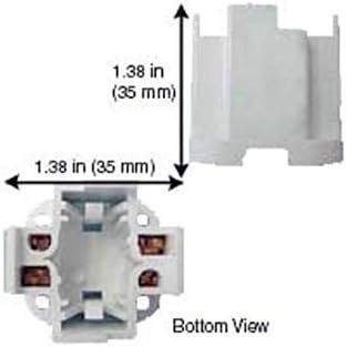 Circle (6 Pack) PLT-26W 841, 4 Pin GX24q-3, 26 Watt Triple Tube, Compact Fluorescent Light Bulb