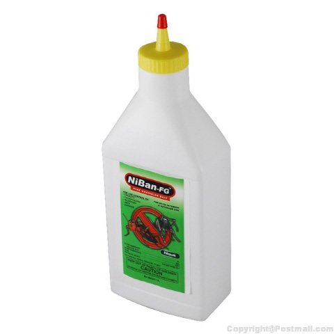 Nisus Niban Granular Bait, Weather-Resistant, Boric Acid Formula, Ants, Roaches, Crickets, Slugs & Snails, Indoor/Outdoor Use, 4 lbs