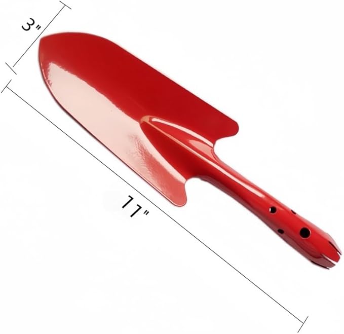 10 Pack Mini Colorful Metal Hand Shovel, Kids Teens Adults Trowel Set Garden Tools for Flower Soil Planting Digging Transplanting (11 x 3 Inch)