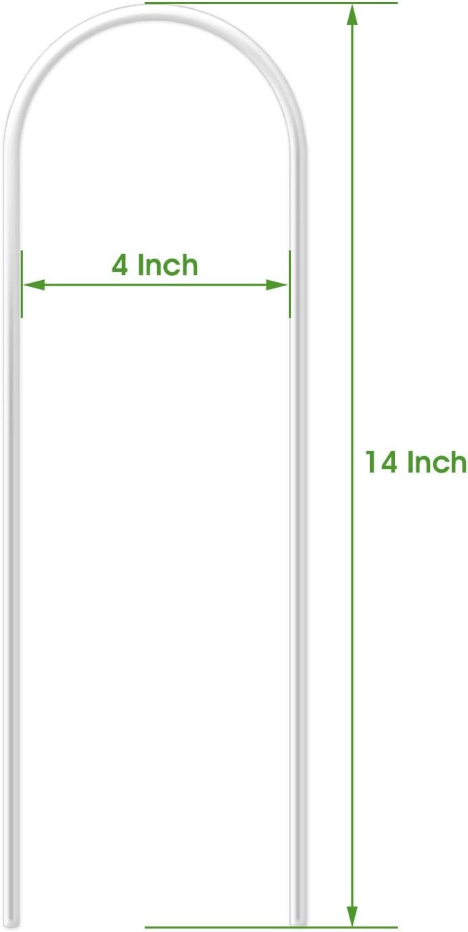 2 Pack U-Shaped Clear Acrylic Trellis for Indoor Plants, Small Plant Trellis for Potted Plants Climbing Plants, Plant Support Hoya Trellis for Vine Ivy Hoya Indoor Outdoor