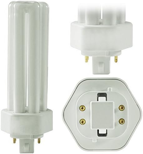 Circle (6 Pack) PLT-26W 841, 4 Pin GX24q-3, 26 Watt Triple Tube, Compact Fluorescent Light Bulb