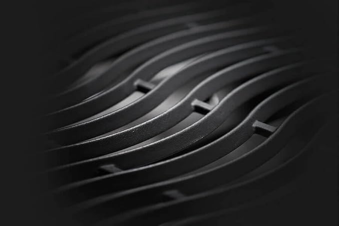 Napoleon Rogue 425 Natural Gas Grill with Range Side Burner, Black, 3 Stainless Steel Main Burners, Durable Outdoor Cooking