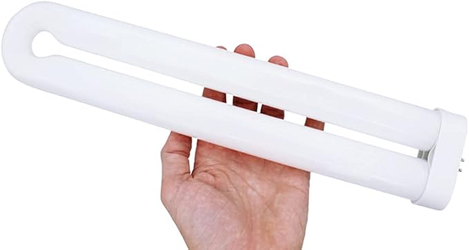 lumenivo Bug Zapper Bulb Replacement for Stinger/DEJAY B8080-4 50 W Stinger Bug Zapper Replacement Bulb with G10Q-4 4 Pin Square Base - T1, FUL50T10/BL Bug Zapper Bulb - 1 Pack