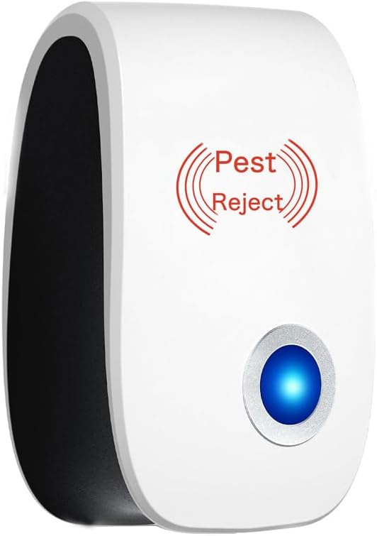 6 Pack Ultrasonic Pest Repeller Indoor Mouse Repellent Pest Repellent Ultrasonic Plug in for Spiders, Mices, Mosquitoes, Roaches, Mouse, Rodent, Bugs, Ants, Flies