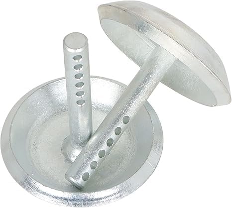 2 Pack 2208864 2205071 Snow Plow Skid Shoes fits Polaris RZR 900 K-Plow ATV UTV Hardened Steel Snow Plow Non-Slip Base with Quick-Release Cotter Pins