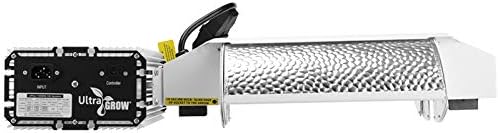 UltraGrow – 1000W eFlex HID DE Grow System, Dimmable Ballast, Controller Port with HPS 1000W Bulb for Indoor Growing