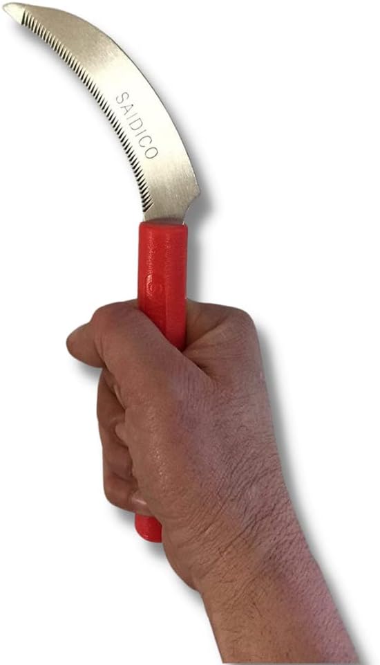 SaidiCo Sod Cutter & Remover Hand Held Sickle Tool (MEDIUM) SD23002S