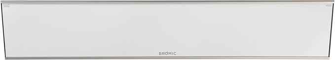 Bromic Platinum Smart Heat 4500W Electric Patio Heater - Radiant Infrared, 208V, White Finish - BH3622005