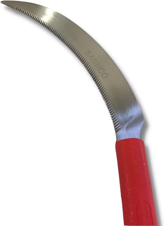 SaidiCo Sod Cutter & Remover Hand Held Sickle Tool (LARGE) SD23001S