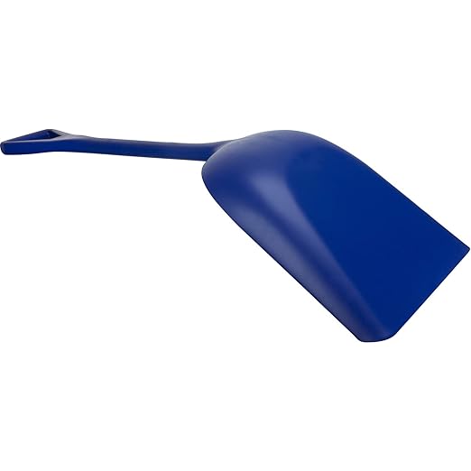 SPARTA 41077EC14 Plastic Sanitary Shovel, Food Safe Plastic Shovel For Commerical Kitchens, 14 Inches, Blue, (Pack of 3)
