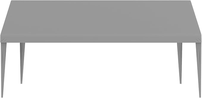 VEVOR Carport Replacement Canopy Cover 13 x 20 ft, Garage Top Tent Shelter Tarp Heavy-Duty Waterproof & UV Protected, Easy Installation with Ball Bungees,Grey (Only Top Cover, Frame Not Include)