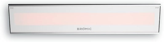 Bromic Platinum Smart Heat Marine 2300W Electric Patio Heater - Radiant Infrared, 220V-240V, White Finish - BH0320017