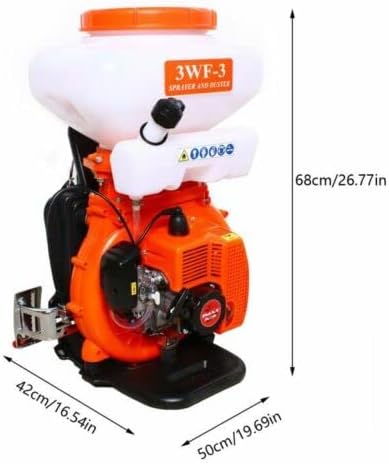 3-in-1 Backpack Fogger Sprayer Leaf Blower 3.7 Gallon Fogger Mist with Extended Hose Superior Heavy Duty ULV Machine for Garden Spraying with Gas Powered Engine