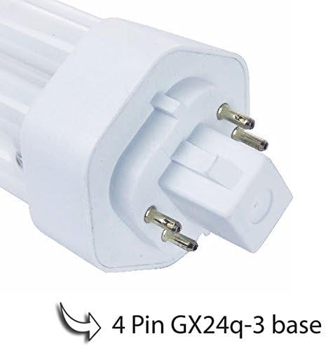 Circle (10 Pack) PLT-26W 865, 4 Pin GX24q-3, 26 Watt Triple Tube Compact Fluorescent Light Bulb