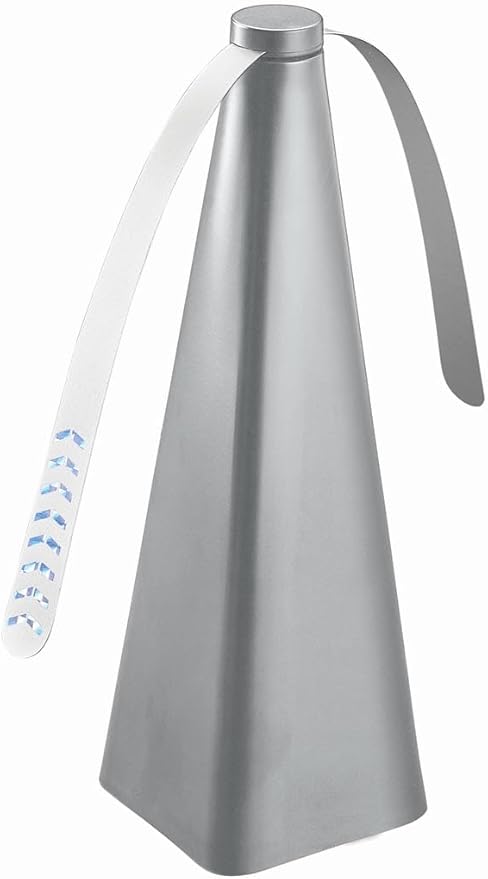 Treva Bug Fan Fly Repellent/Deterrent with Holographic Blades to Clear Bugs, Mosquitoes, and Flies, Battery Powered Fly Fan