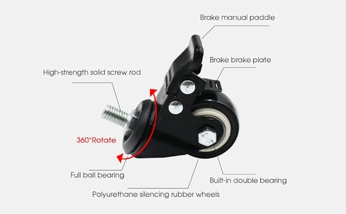 Zhongma 3 Tier Metal Heary Duty Plant Stand with Wheels, 35.43 L x 17.5 W x 38.6H . Space saving Plant Stand