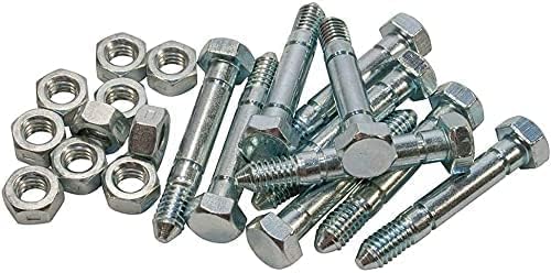 for 53200500 Snow Blower Shear Bolt 10 Pack Replaces 510016