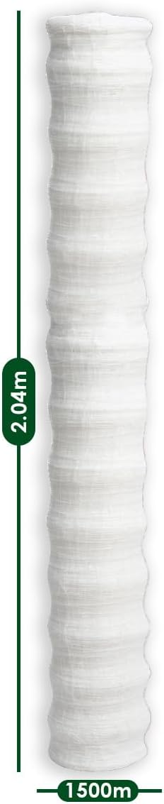 Trellis Netting, Aaamazing Netting, Scrog Net, Trellis Net, 6.5ft x 4920ft Roll, for Climbing Plants, Cut Flower Support, Garden, Grow Pea, Bean, Grape Vine, Mesh, Heavy Duty, 6x6 Inch Squares