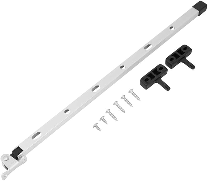Fdit Greenhouse Window Openers,Manual Aluminum Greenhouse Window Stay Kit Roof Vent Opener Bar Greenhouse Parts