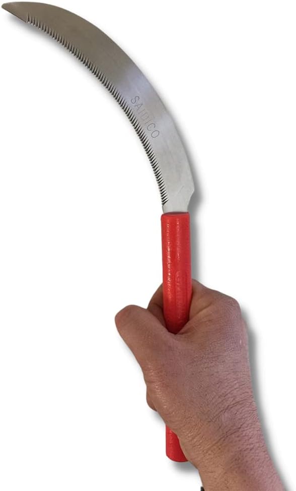 SaidiCo Sod Cutter & Remover Hand Held Sickle Tool (LARGE) SD23001S