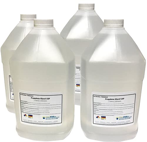 ChemWorld Propylene Glycol USP - 4x1 Gallons