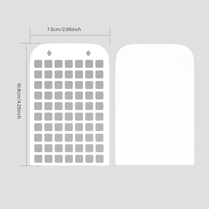 Mosalogic Sticky Card Plug Refill Replacement Glue Cards for Flying Insect Trap Indoor-15pack (No Device)