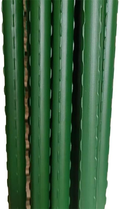Steel Plant Stakes 4 Feet, Garden Plant Stakes 48 Inch,25 Pack Tomato Stakes for Growing Climbing Plants, Potted Plants, Tomatoes, Trees, Cucumber, Beans, Fences Poles
